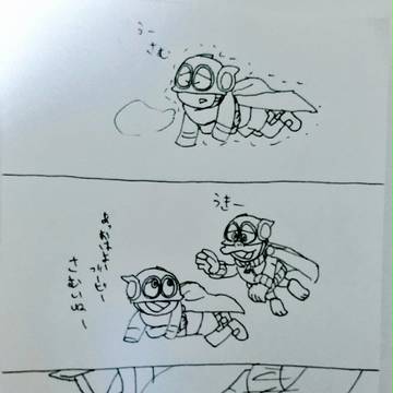寒い日のパーマン一同