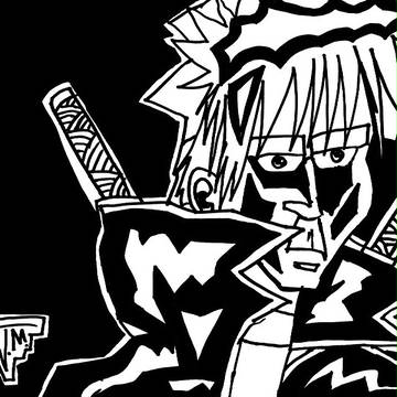 Neo-Noir Manga Art