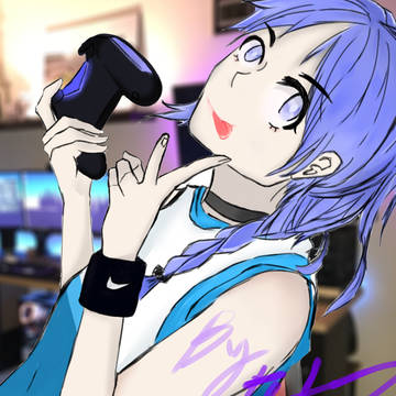 No.3 Girl play game