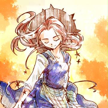 太陽と月。
