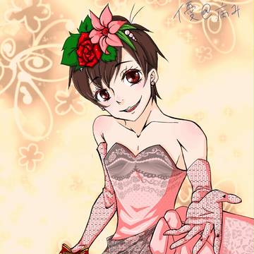 おそ松ウエディングドレス