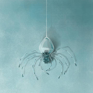 a crystal spider