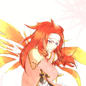 紅い髪の天使さま
