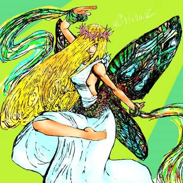 ポップンミュージックのシルビアをまた描いた。