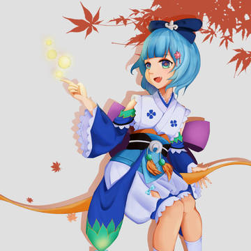 丹枫秋意