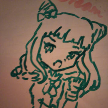 あこにゃんこ描いてみた