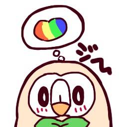 twitterに載せたモクローちゃん