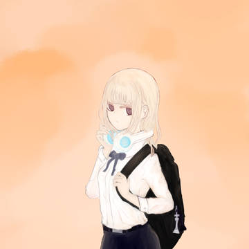 Girl in Orange