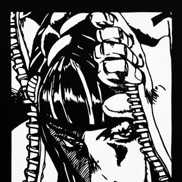 切り絵でジョジョの奇妙な冒険