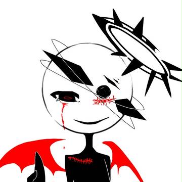 うごメモDSi時代に描いてた棒人間を擬人化してみた