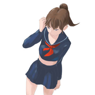 jk描いてみた