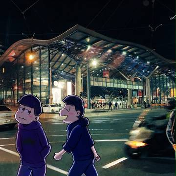 Night in Melbourne
