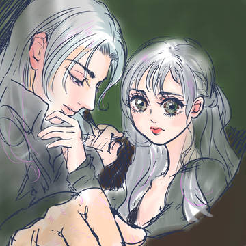 森の中