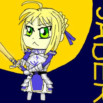 月と騎士王