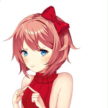VK sweater sayori