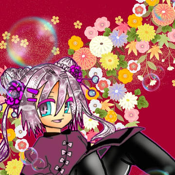 トップ画のイラスト「女の子」