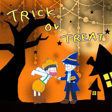 ハッピーハロウィン松