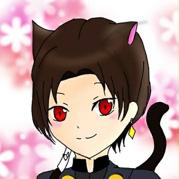 加州清光フリーアイコン（猫耳）