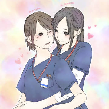 白石先生と緋山先生