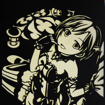 [花の小悪魔]相葉夕美、切り絵