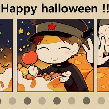 ハッピーハロウィン☆フリーアイコン