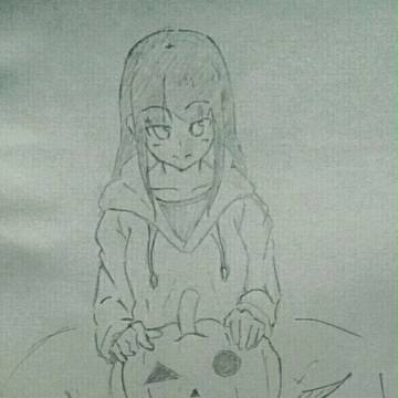 ハロウィン落書き