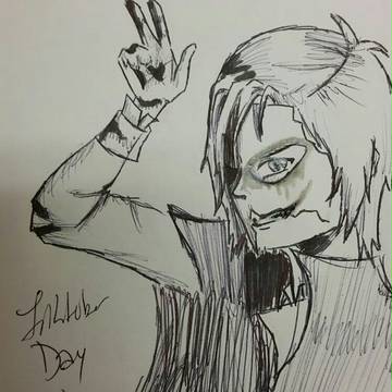 INKTOBER 2017 day 31: MASK