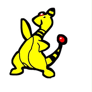 デンリュウ(模写)