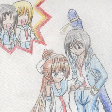 挿絵風ストーリーイラスト描いてみた。