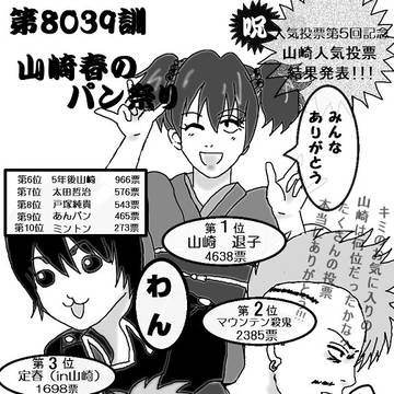 山崎人気投票【!本誌ネタバレ注意!】