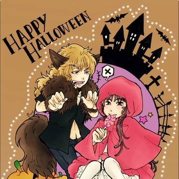 ハロウィン鉢尾