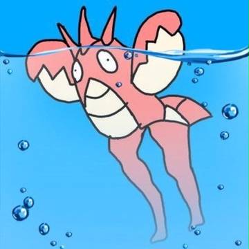 足の生えたヘイガニ