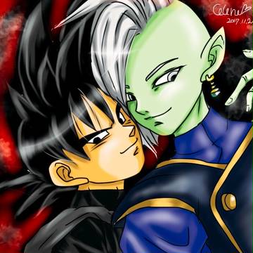 捧げ絵♡ザマス初描き!