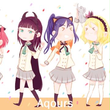 Aqours TSPOOK Halloween