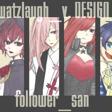 【タグ絵】フォロワーさんをキャラデ