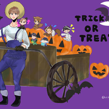 ハロウィンの時の