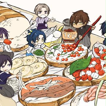 とうらぶ寄稿絵