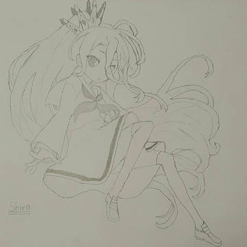 No Game No Life Shiro（白）