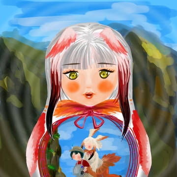 トキ(マトリョーシカ人形)