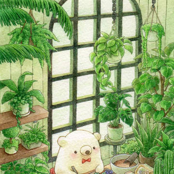 くまの温室