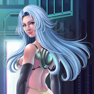 Ciberpunk girl