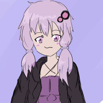 落書き結月ゆかり