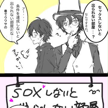 セッ◯スしないと出られない部屋の安乱