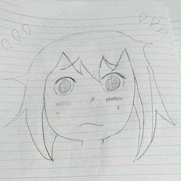 照れてる女の子
