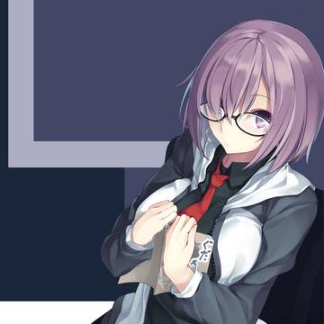 マシュ メガネ差分有