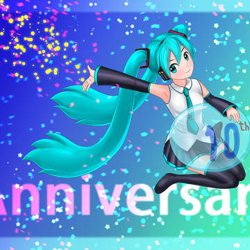 Hatsune Miku anniversary 10th