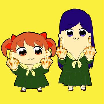 ポプ子様がみてる