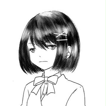中途半端に描いた女の子の絵出てきた