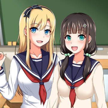 女子校生二人