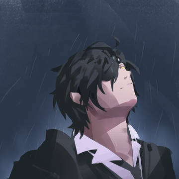 雨と燭
